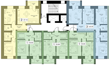 Однокомнатная квартира № 26 